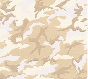 Camouflage Tapet Boys & Girls Ovävd - AS Creation