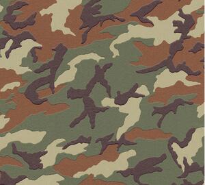 Camouflage Tapet Boys & Girls Ovävd - AS Creation