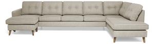 RIVALTA U-soffa Large med Divan Vänster Beige -