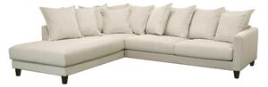 MINIJA Schäslongsoffa 4-sits Beige -