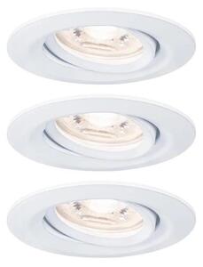 Paulmann 92971 - KIT 3x LED/4,2W IP23 Badrum infälld lampa NOVA 230V