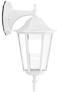 Vägglampa för utomhusbruk 1xE27/60W/230V IP44 vit