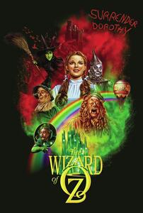 Konsttryck The Wizard of Oz - Dorothy, (26.7 x 40 cm)