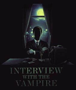 Konsttryck Interview with the Vampire - Brad Pitt, (26.7 x 40 cm)