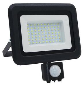 LED Utomhusstrålkastare med en sensor LED/50W/230V 4000K IP44 svart