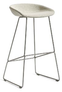 HAY - About a Stool AAS39 High - Stainless Base - Cat.5 - Coda 2 100 - Barstolar - Hee Welling - Metall/Plast