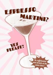 Illustration Espresso Martini Yes Please!, Athene Fritsch