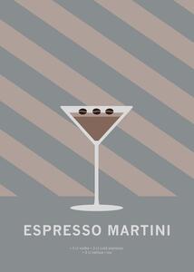 Illustration Drink Espresso Martini, Paperago