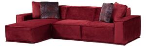 Heddon Soffa m. Divan 4-sits Burgundy -