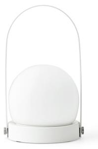 Audo Copenhagen - Carrie table lamp - Portable - Bärbar lampa - White - H24,5 x D13,5 x W15,3 cm