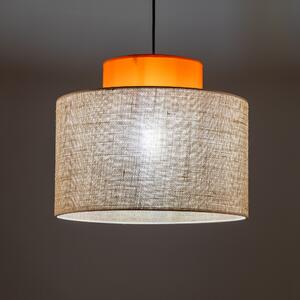 Hängande Lampa Aria Duo Orange Matt Ø38 cm