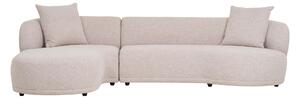 HOUSE NORDIC Kingston Sofa - Soffa med 2 kuddar, v&aumlnsterst&aumllld, natur, HN1295