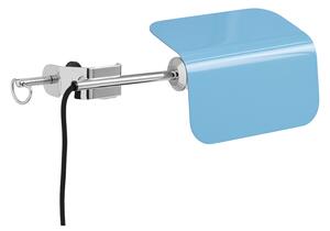 HAY - Apex Clip Lamp Pastel blue - Vägglampor - Blå