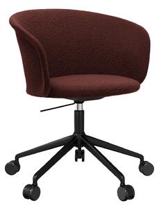 HEM - Kendo Swivel Chair 5-star Castors - Conker/Black - Kontorsstolar - Sabine Marcelis,LucidiPevere - Brun - Metall/Trä/Skum/Plast/Ull