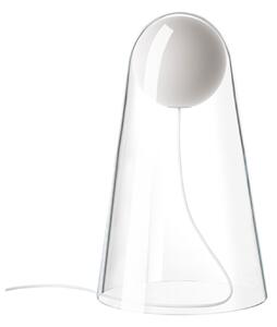 Foscarini - Satellight Table, Bianco/Transp., Touch Dim., Incl. LED 8W, 2700K, 957 lm CRI>90 - Bordslampor - Eugeni Quitllet - Transparent