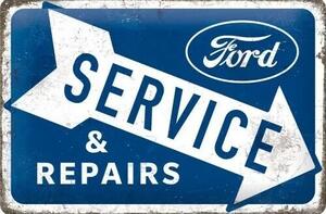 Metallskylt Ford - Service & Repairs