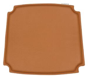 Carl Hansen - CH24 sittdyna Lädergrupp A Loke 7050 Cognac - Sittdynor - Hans J. Wegner - Brun
