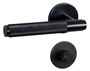 Buster + Punch - Door Lever Handle & Thumb Turn Lock Black - Beslag - Massimo Buster Minale - Svart