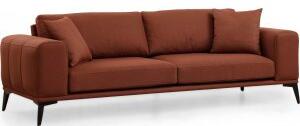 Kenzo 3-sits soffa - Röd - 3-sits soffor, Soffor