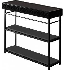 Zumrut konsolbord 102 x 32 cm - Antracit/svart - Konsolbord, Bord