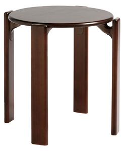 HAY - Rey Stool REY22, Umber water-based lacquered beech - Pallar - Bruno Rey - Brun - Trä