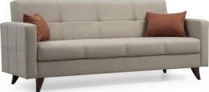 Polya 3-sits bäddsoffa - Beige - 3-sits soffor, Soffor