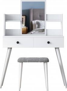 Bijou sminkbord 2, 98 x 40 cm - Vit - Sminkbord, Bord