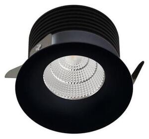 LED2 - LED Infälld spotlight SPOT LED/9W/230V svart IP44