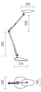 Redo 01-1036 - Barn LED-Lampa KEPLER VEIOZA LED/6.5W/230V