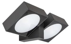 Rabalux 77101 - LED vägglampa för utomhusbruk TELDE 2xLED/7W/230V IP54 antracit