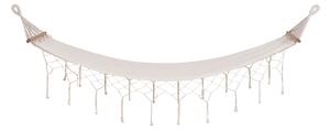 HOUSE NORDIC Edessa Hammock - H&aumlngmatta, polyester/bomull, l&aumlrk, off white