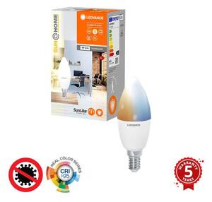 LED Dimbar antibakteriell glödlampa B40 E14/4,9W/230V Wi-Fi