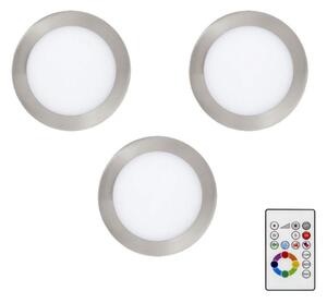 Eglo 78738-KIT 3x LED RGBW Ljusreglerad upphängd taklampa TINUS 4,8W/230V + +Fjärrkontrol