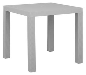 BALDON Trädgårdsbord 80x80 cm Grå -