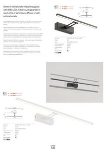 Redo 01-3462 - LED tavelbelysning LINEAR LED/8W/230V 60,5 cm CRI 92 vit