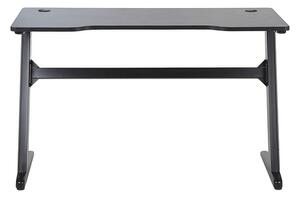COMFREY Gamingbord 120 cm med LED-belysning Svart - Grå/Svart
