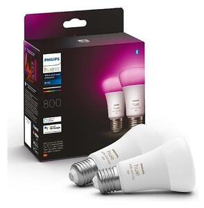 UPPSÄTTNING 2x LED Justerbar ljusstyrka glödlampa Philips Hue WACA A60 E27/6,5W/230V 2000-6500K