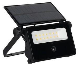 Solcellstrålkastare med sensor LED/10W/5,5V IP65