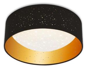 Brilo 3482-015 - LED taklampa MAILA STARRY LED/12W/230V svart/guld