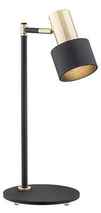 Argon 4257 - Bordslampa DORIA 1xE27/15W/230V svart/mässing