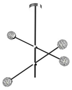 Upphängningsbar Ljuskrona PAstOS 4xG9/5W/230V svart