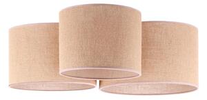 Duolla - Taklampa ROLLER TRIO 3xE27/60W/230V beige