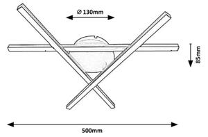 Rabalux - LED Takbelysning 3xLED/25W/230V