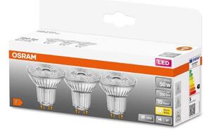 KIT 3x LED glödlampa PAR16 GU10/4,3W/230V 2700K - Osram