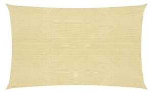 Solsegel 160 g/m² beige 2x5 m HDPE - Beige