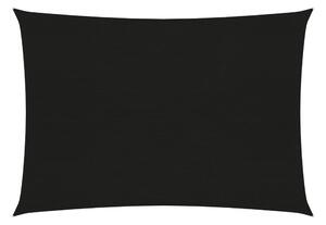 Solsegel 160 g/m² svart 3x4,5 m HDPE - Svart