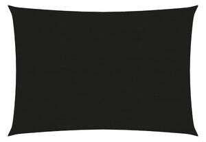 Solsegel 160 g/m² svart 2,5x3,5 m HDPE - Svart