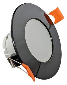 Infälld LED badrumsbelysning LED/8W/230V 4000K IP65 svart