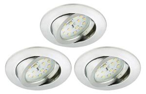 Briloner 8317-039-KIT 3x LED Dimbar badrumslampa LED/5,5W/230V IP23