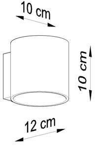 Sollux SL.0490 - Vägglampa ORBIS 1xG9/40W/230V trä